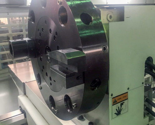 Drehmaschine Nahaufnahme